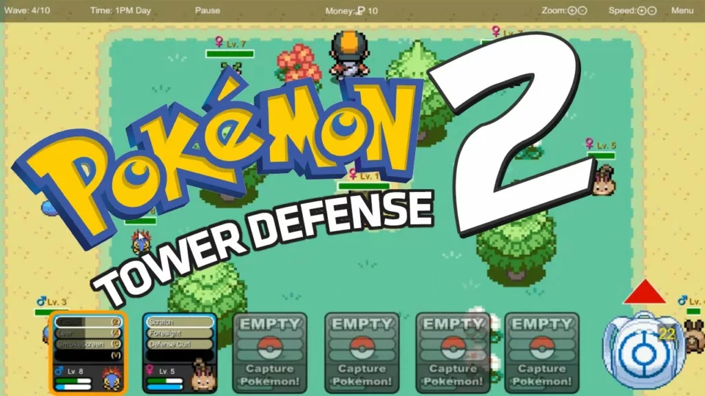 Pokemon Great Defense 2: Join Pikachu and friends in an epic defense adventure against invaders! Protect your realm with strategic gameplay.